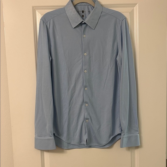Ministry of Supply Light Blue Men's Dress Shirt - Picture 1 of 3